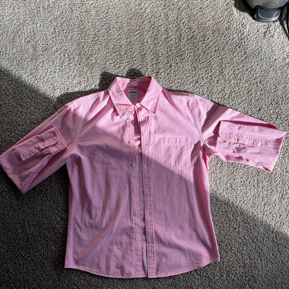 Brooks Brothers Pink Button Down Shirt